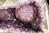 Spectacular, Purple Amethyst Geode - Uruguay #87417-2